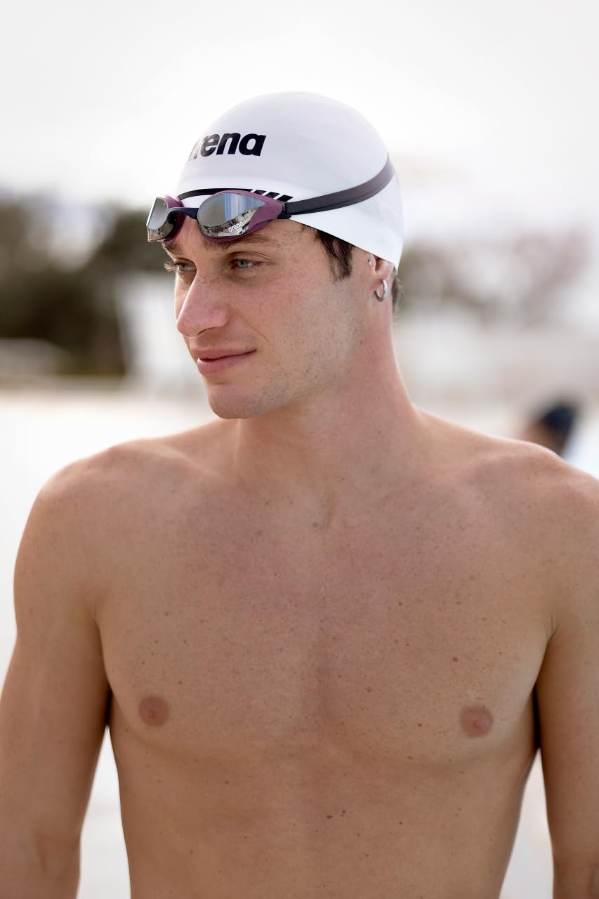 Arena Unisex Cobra Core Swipe Anti-Fog Racing Swim Goggles for Men and Women Polycarbonate Mirror/Non-Mirror Lens - Image 6