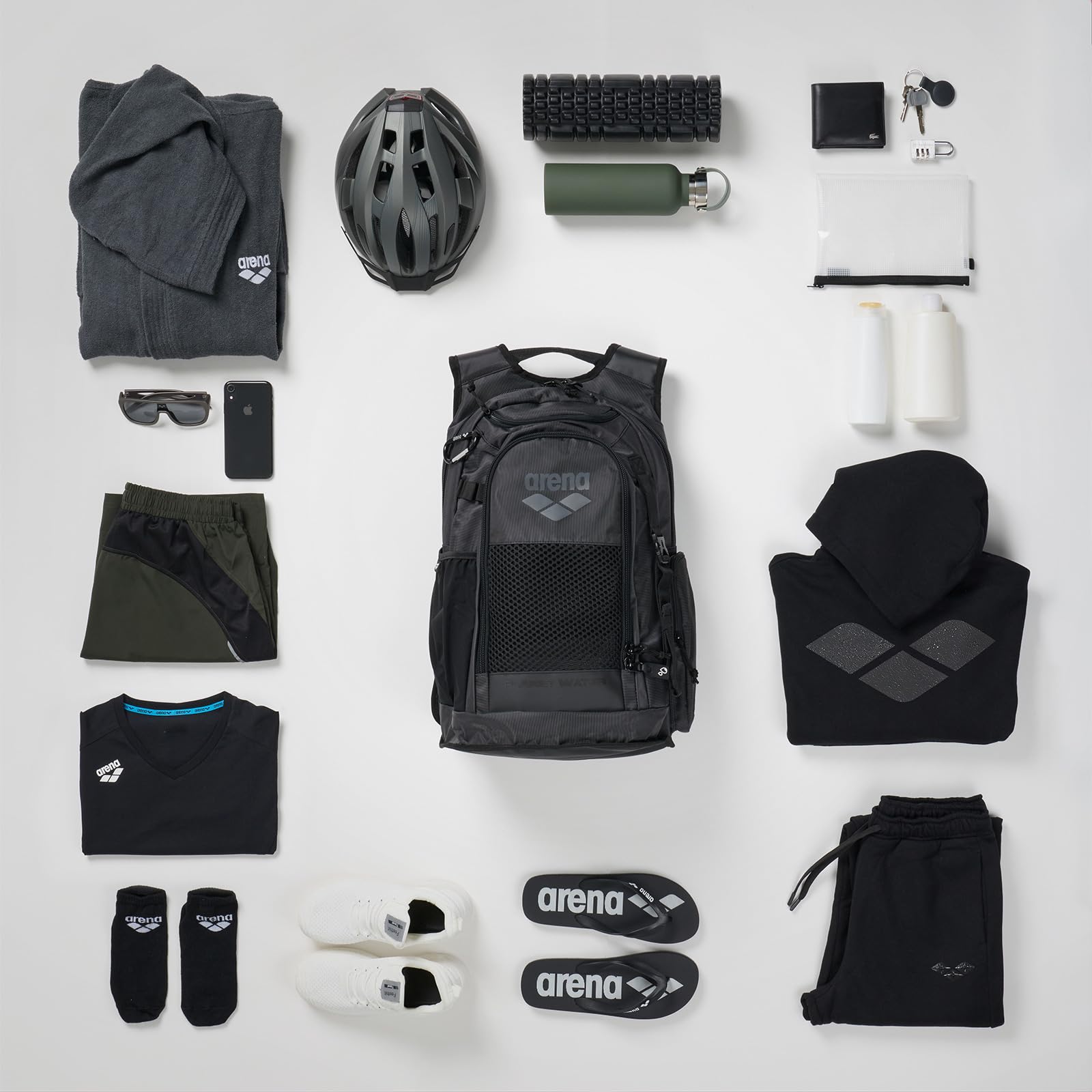 ARENA All Set Sports Swim Backpack Athletes Gym Rucksack Multisport Daypack Large Size Training Gear Equipment Bag 45 Liters - Image 6