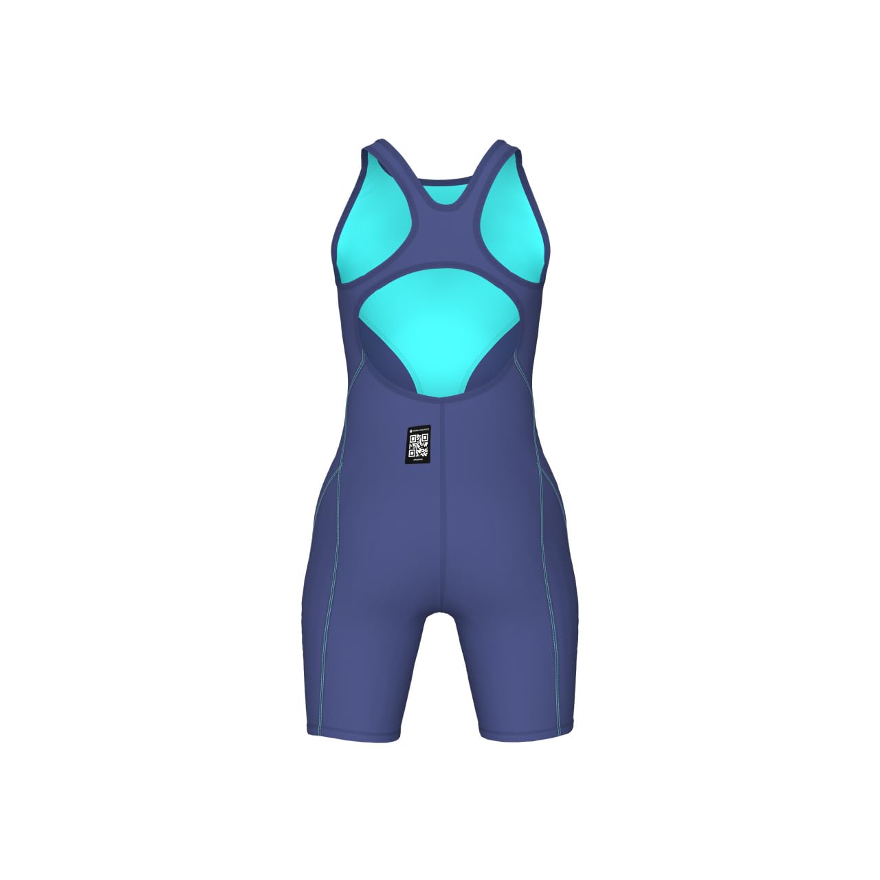 Arena Girls' Junior Powerskin Impulso Open Back Racing Swimsuit Full Body Short Leg Tech Suit - Image 4