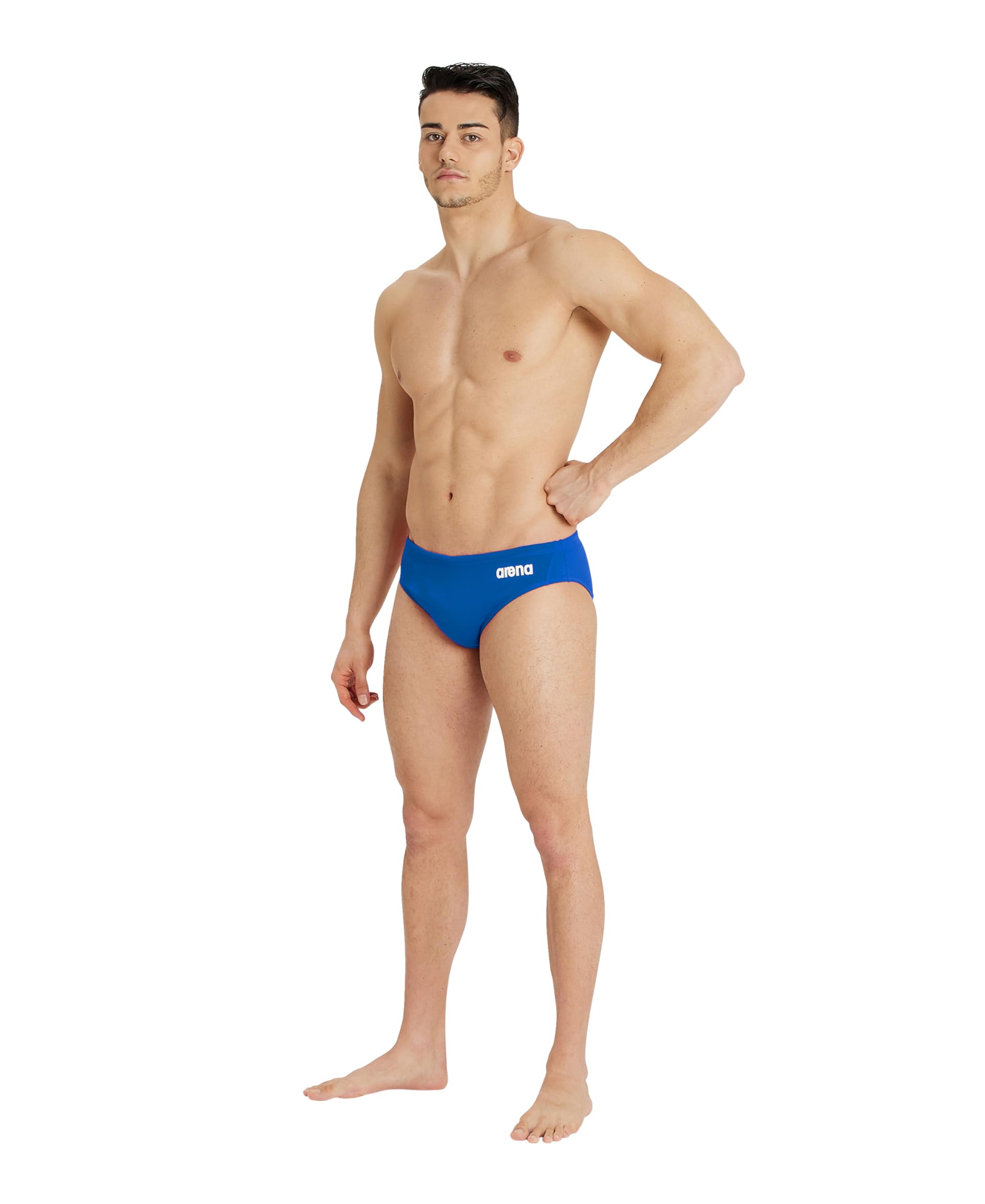 Arena Men's Team Solid Water Polo Swim Brief Water Sports Training Competition Bathing Suit - Image 6