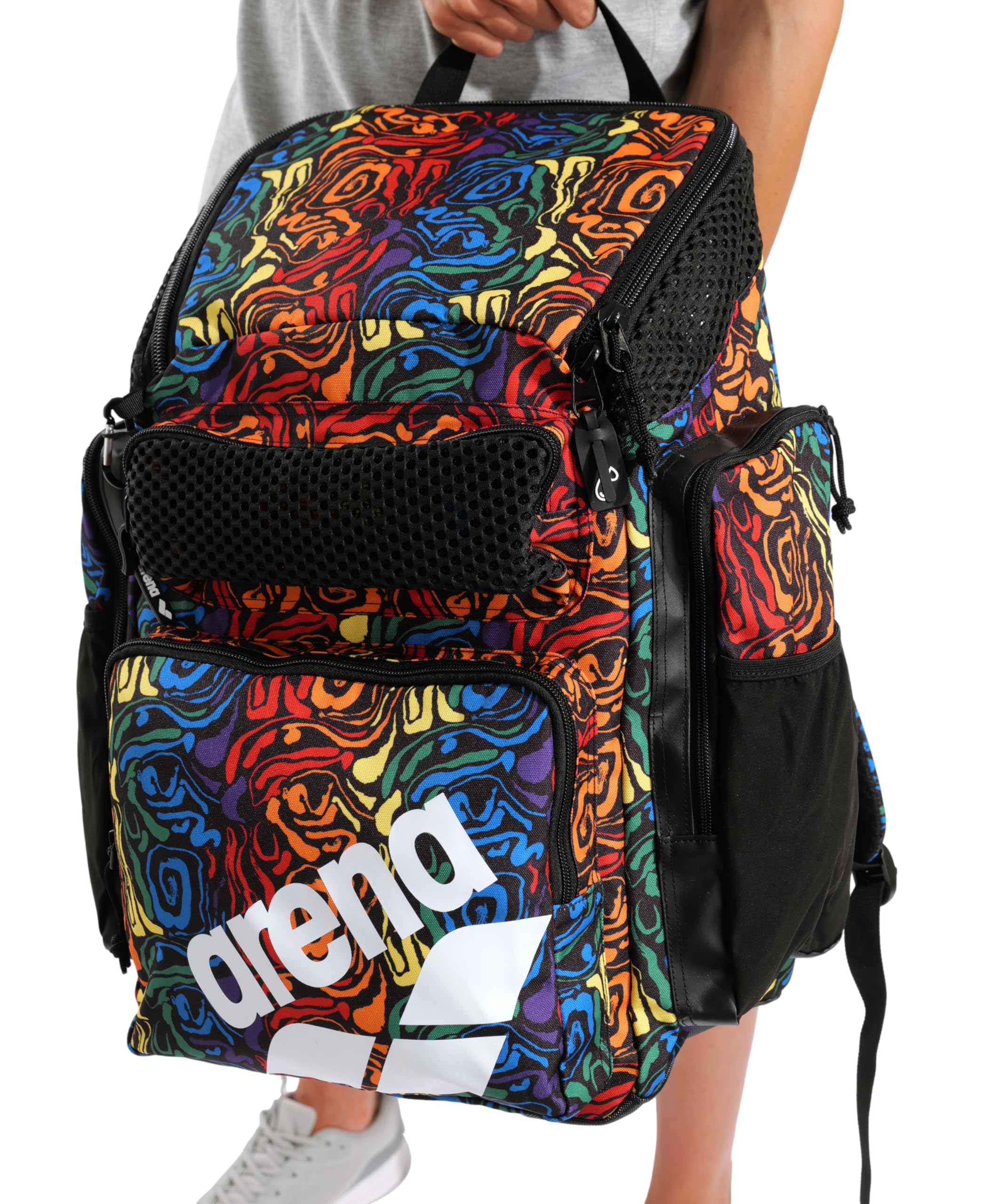 ARENA One Go Backpack 45 Liters Swimmer Athlete Daypack Large Size Equipment Swim Bag - Image 7