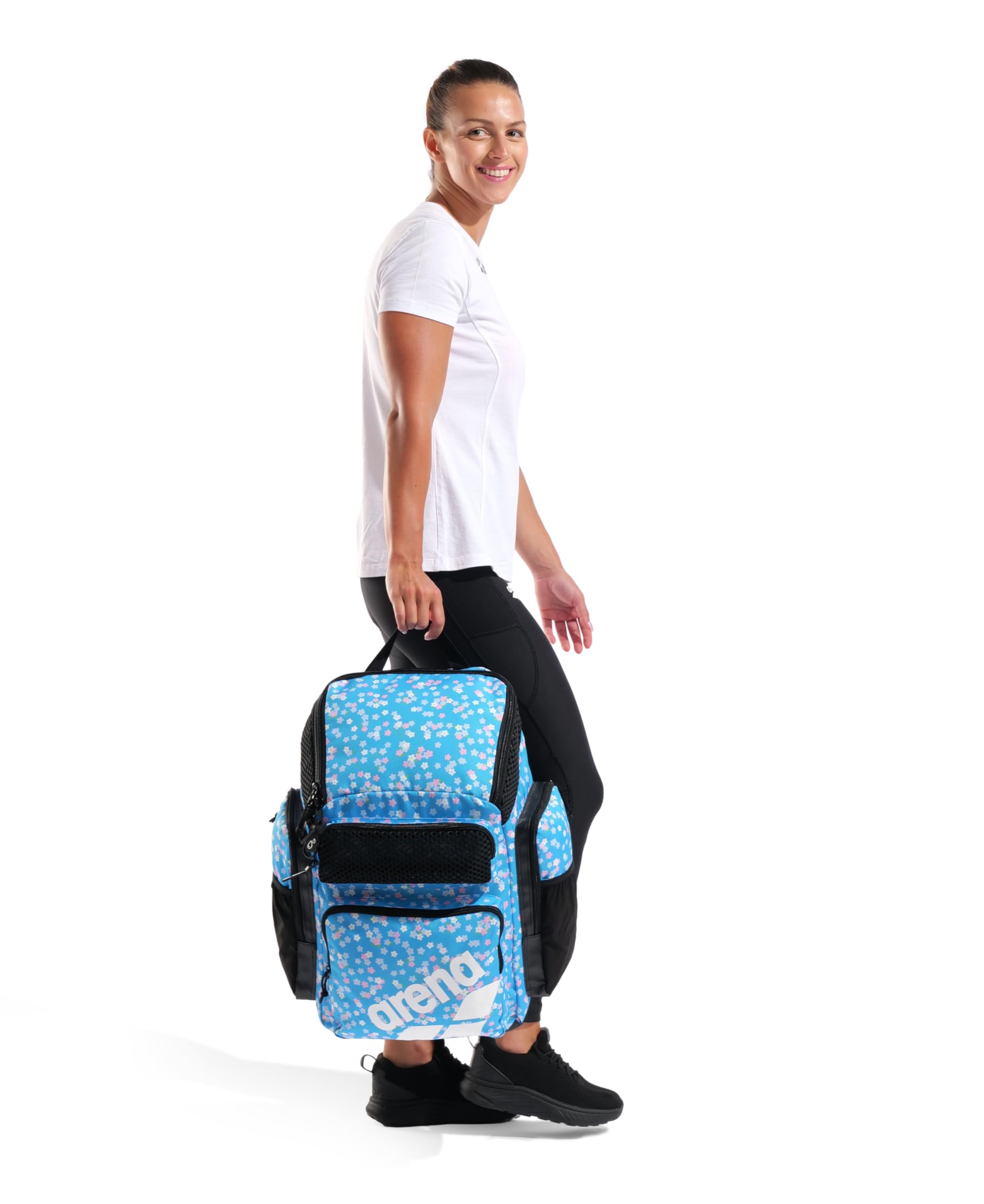 ARENA One Go Backpack 45 Liters Swimmer Athlete Daypack Large Size Equipment Swim Bag - Image 9