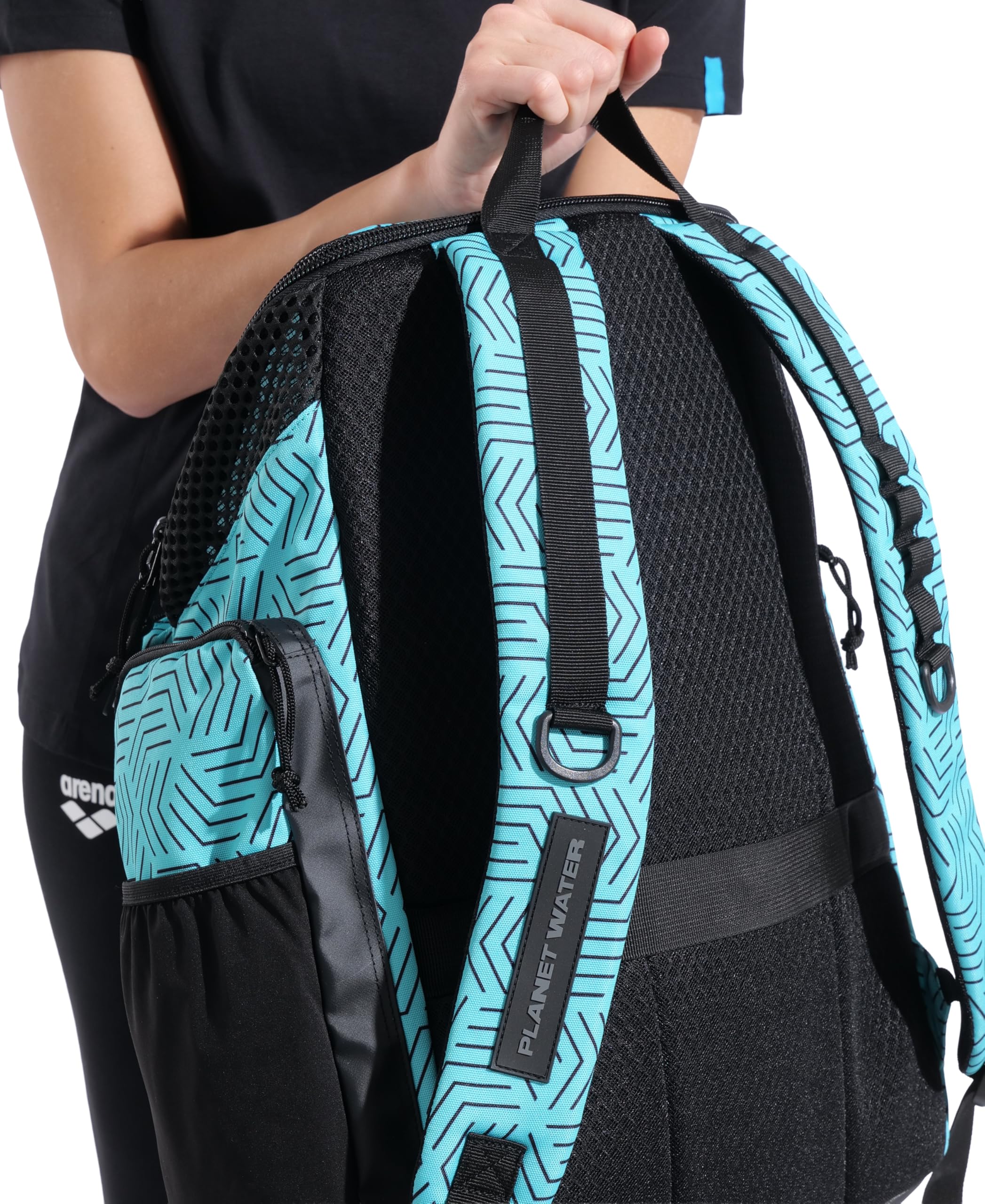 ARENA One Go Backpack 45 Liters Swimmer Athlete Daypack Large Size Equipment Swim Bag - Image 8