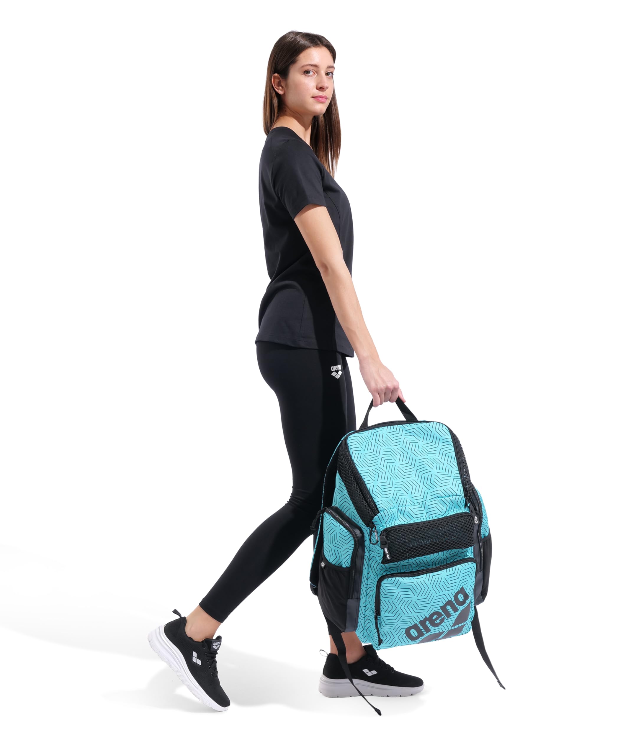 ARENA One Go Backpack 45 Liters Swimmer Athlete Daypack Large Size Equipment Swim Bag - Image 9