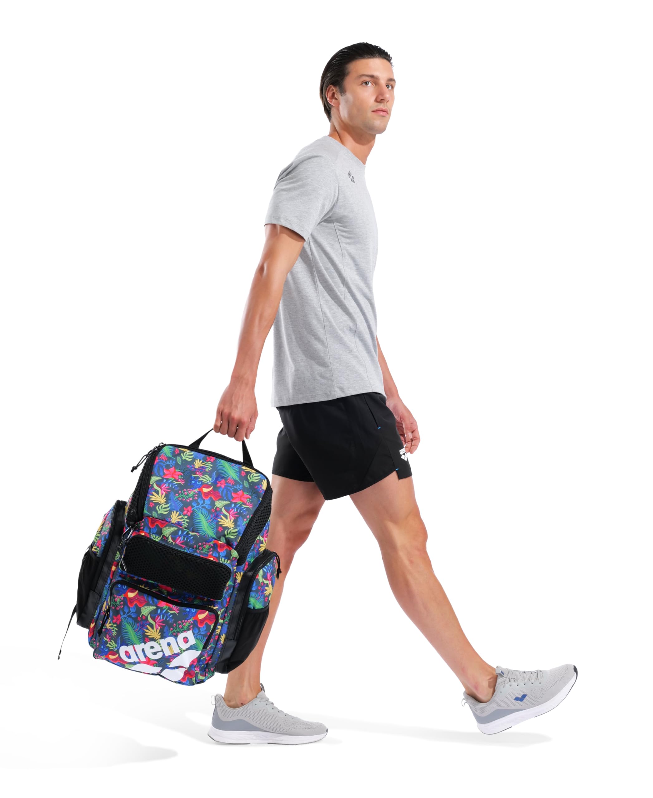 ARENA One Go Backpack 45 Liters Swimmer Athlete Daypack Large Size Equipment Swim Bag - Image 9