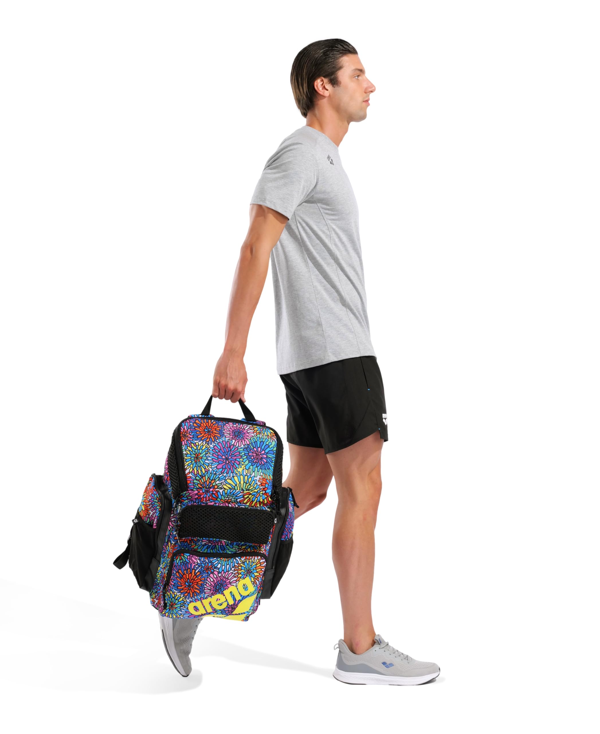 ARENA One Go Backpack 45 Liters Swimmer Athlete Daypack Large Size Equipment Swim Bag - Image 9