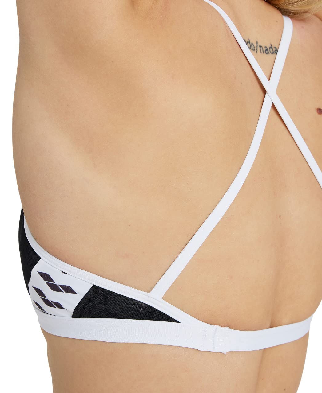 Arena Performance Icons Solid Women's Two-Piece Swimsuit Cross Back MaxLife Bikini Pool Training Suit - Image 6