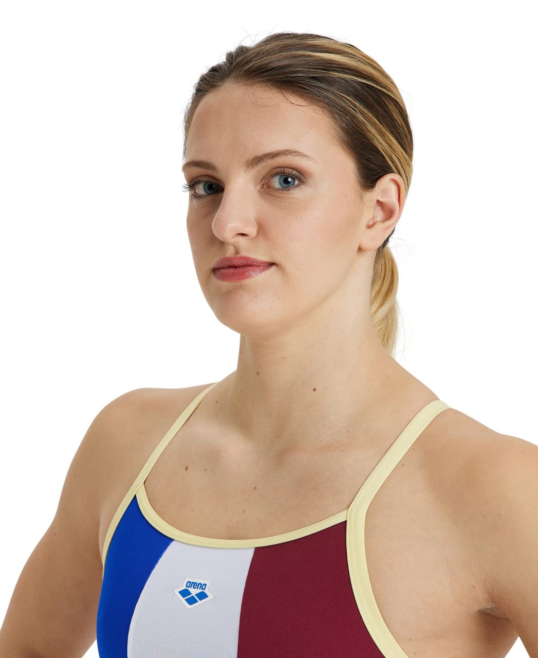 ARENA Performance Women's Icons Panel Swimsuit Super Fly Back One Piece Training Suit - Image 3