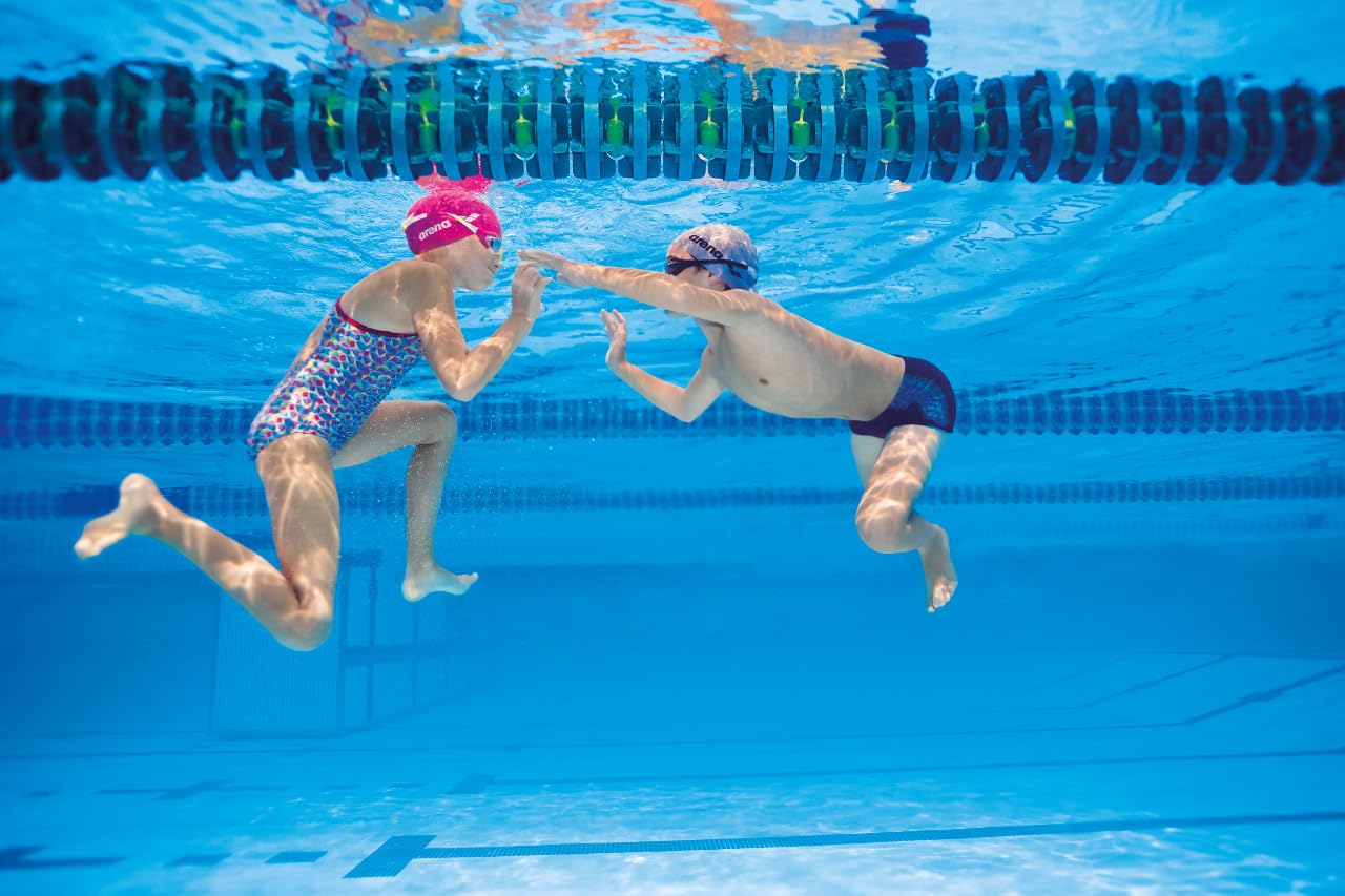 Arena Classic Junior Silicone Unisex Swim Cap for Girls and Boys Comfortable Durable Kids’ Pool Bathing Cap, One Size - Image 6