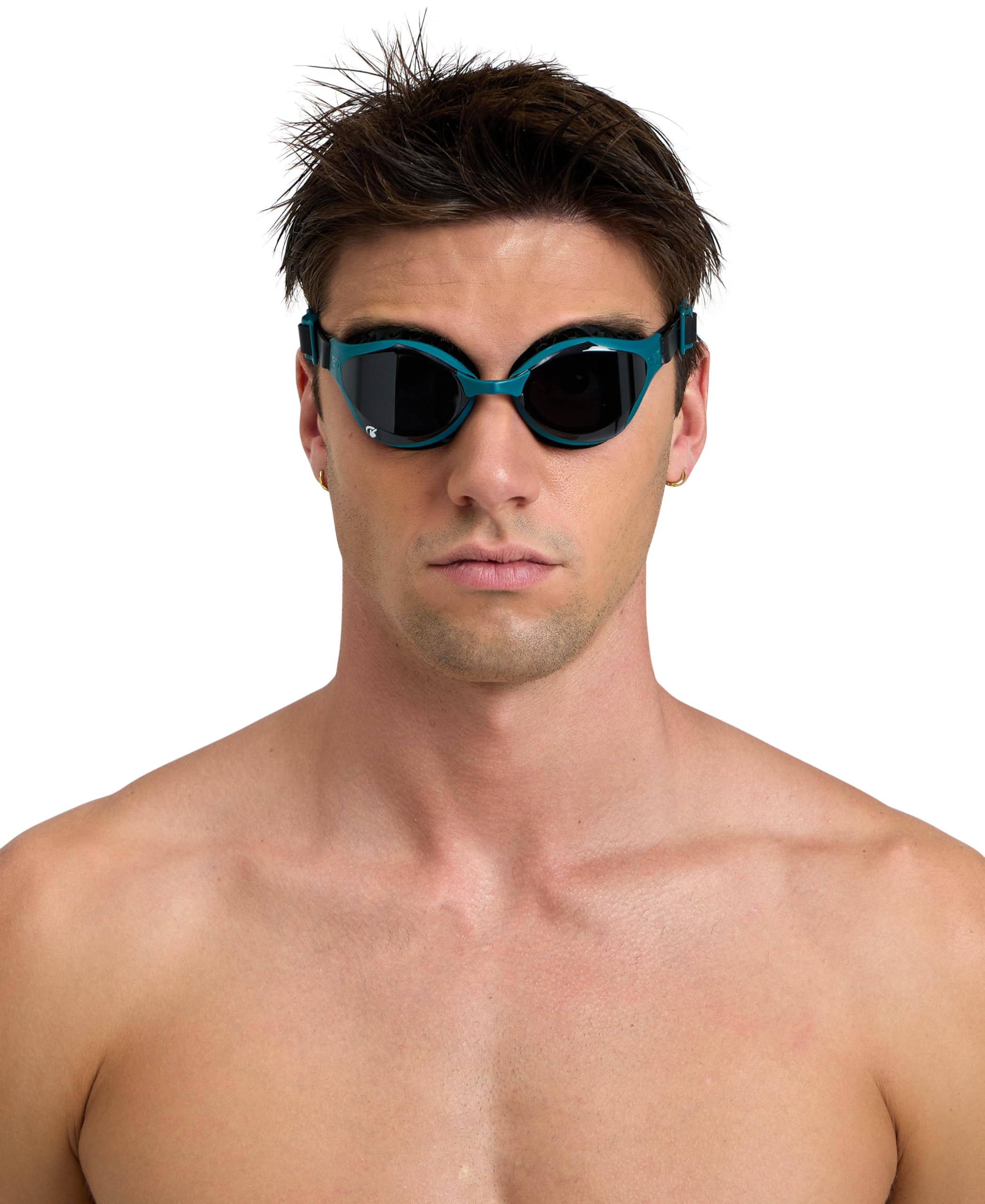 ARENA Unisex Adult Air-Bold Swipe Anti-Fog Training Swim Goggles Men and Women Cushioned Seals Large Fit Wide Lenses - Image 3