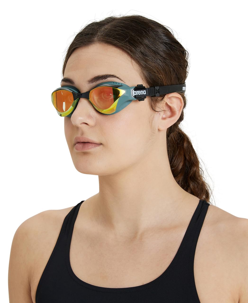 ARENA Unisex Adult Cobra Tri Swimming Goggles for Triathlon and Fitness Swipe Anti-Fog Wide Vision Mirror Lens - Image 3