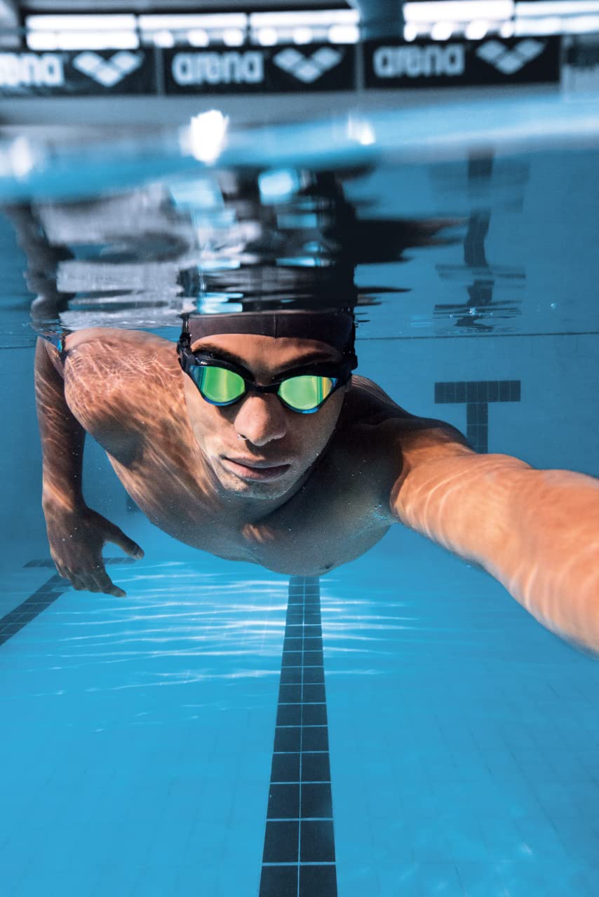ARENA Unisex Adult Cobra Tri Swimming Goggles for Triathlon and Fitness Swipe Anti-Fog Wide Vision Mirror Lens - Image 8
