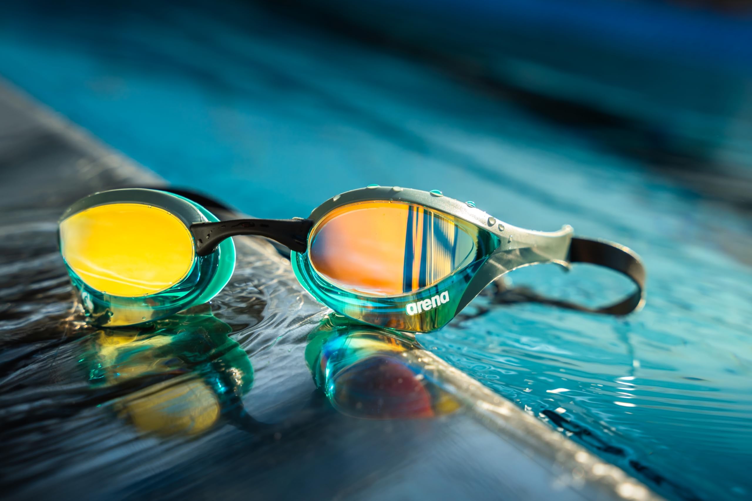 Arena Unisex Cobra Core Swipe Anti-Fog Racing Swim Goggles for Men and Women Polycarbonate Mirror/Non-Mirror Lens - Image 6