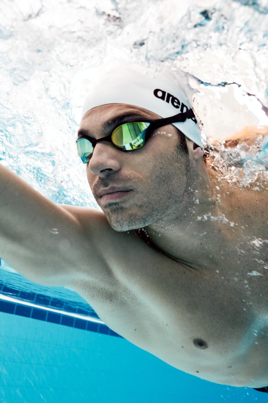 ARENA Unisex Cobra Ultra Swipe Racing Swim Goggles Anti-fog Technology Polycarbonate Hard Lens - Image 7
