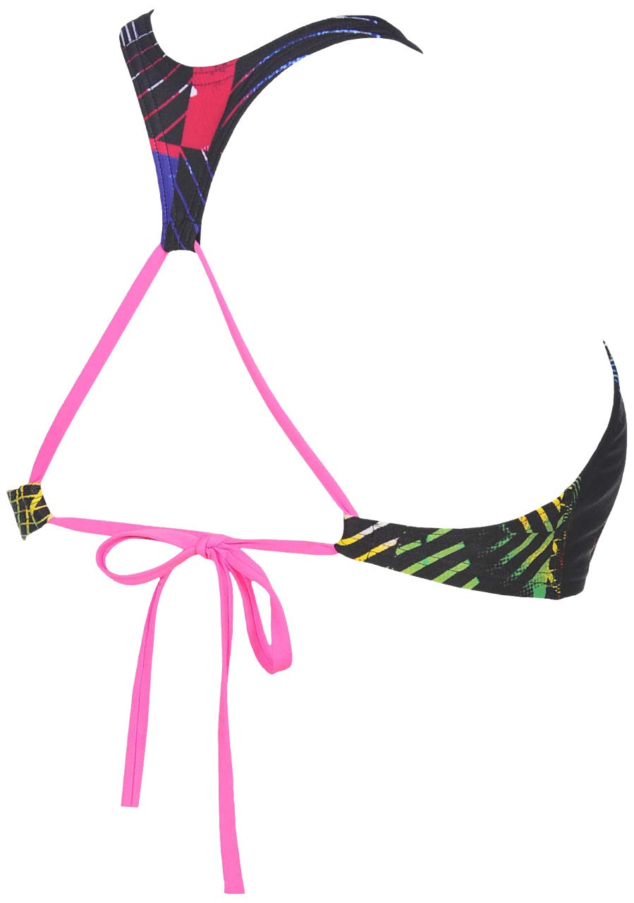 ARENA Women's Rule Breaker Think Crop MaxLife Bikini Top - Image 3
